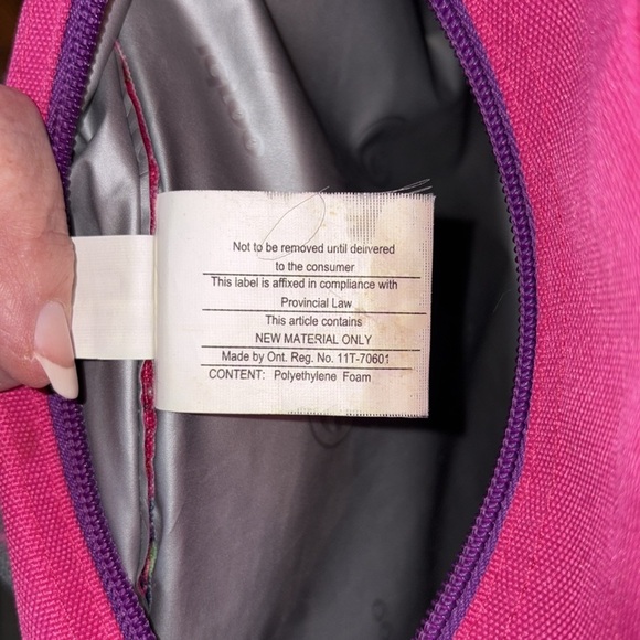 Igloo  cooler Lunchbox  hot/ cool pack bag  heavy nylon  bright pink floral - Picture 15 of 16